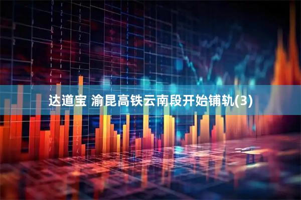达道宝 渝昆高铁云南段开始铺轨(3)