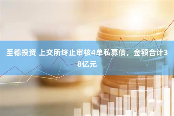 至德投资 上交所终止审核4单私募债,金额合计38亿元