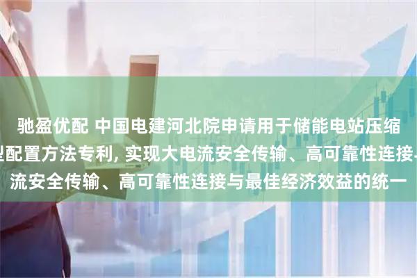 驰盈优配 中国电建河北院申请用于储能电站压缩机配电的组合母线择型配置方法专利, 实现大电流安全传输、高可靠性连接与最佳经济效益的统一