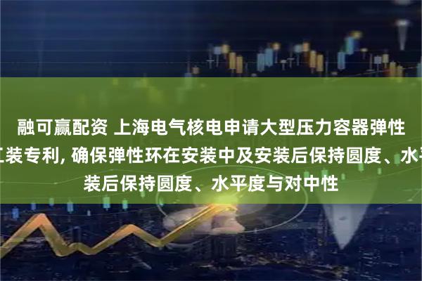 融可赢配资 上海电气核电申请大型压力容器弹性环卧式安装工装专利, 确保弹性环在安装中及安装后保持圆度、水平度与对中性