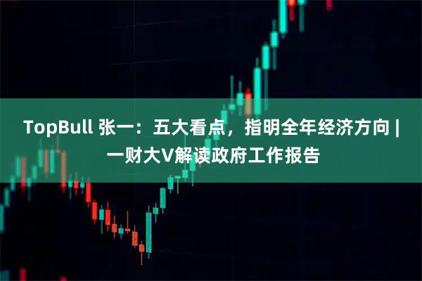 TopBull 张一：五大看点，指明全年经济方向 | 一财大V解读政府工作报告