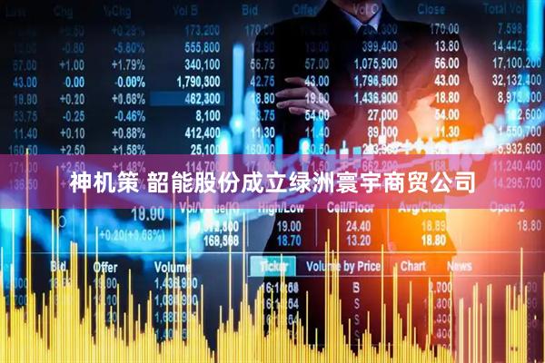 神机策 韶能股份成立绿洲寰宇商贸公司