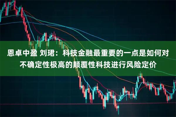 恩卓中盈 刘珺：科技金融最重要的一点是如何对不确定性极高的颠覆性科技进行风险定价
